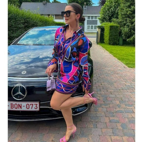 BLOGGER'S FAVE! ZARA PRINTED MINI SKIRT NWT - Picture 7 of 16